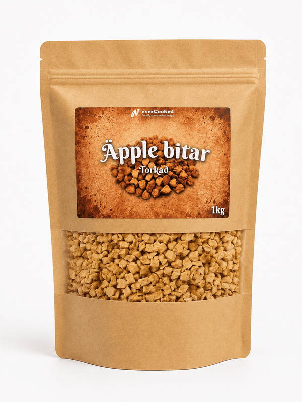 Torkade Äppelbitar 1000g