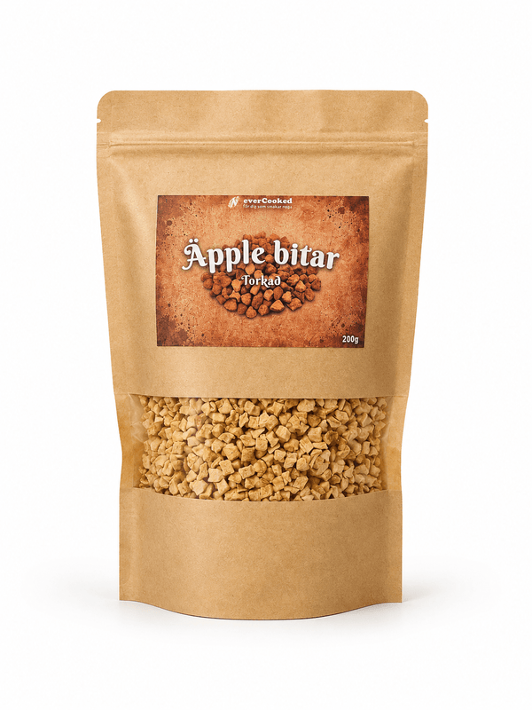Torkade Äppelbitar 200g