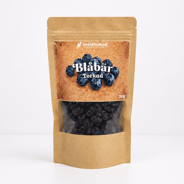 Torkade Blåbär - Sockrade 200g