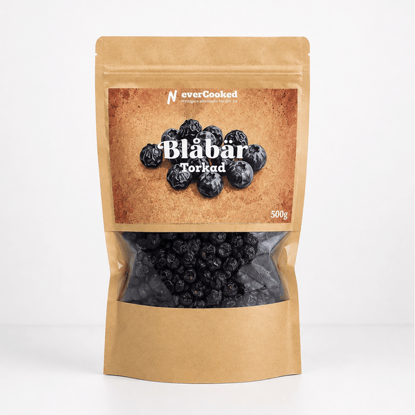 Torkade Blåbär - Sockrade 500g