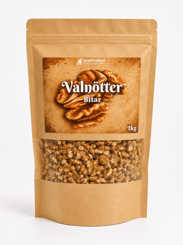 Valnötter i bitar RAW 1kg