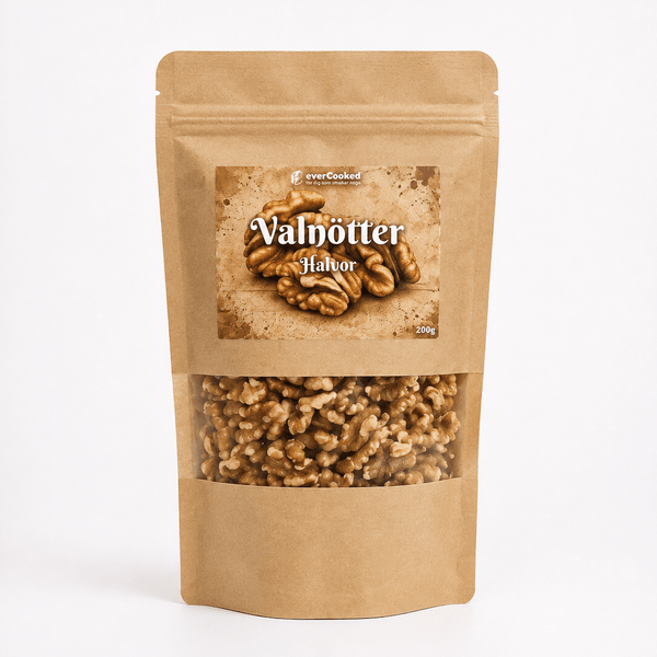 Valnötter i bitar RAW 200g